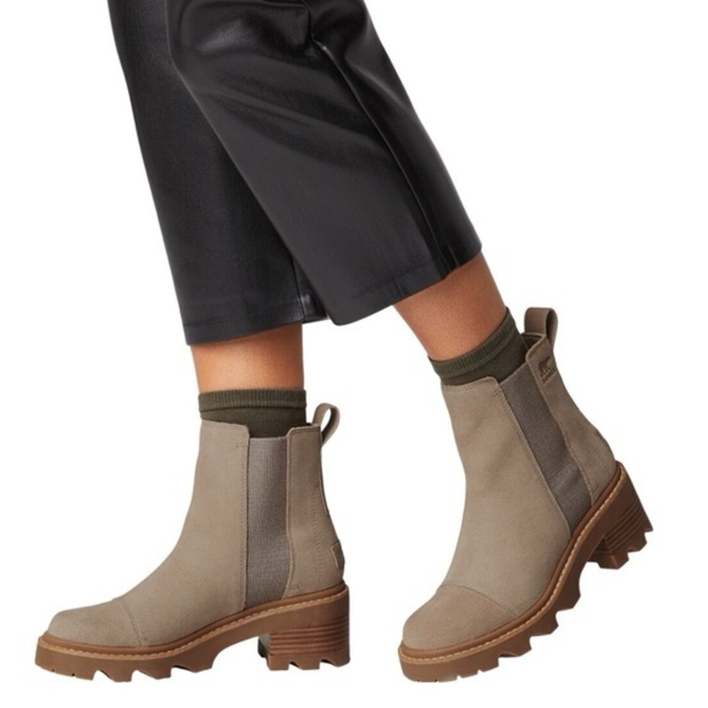 NWT Sorel Joan Now Waterproof Chelsea Boot